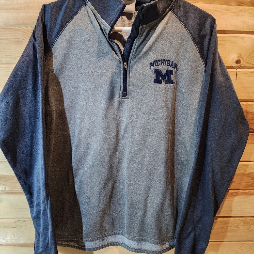 Knights Apparel Proedge Blue and Gray Pullover